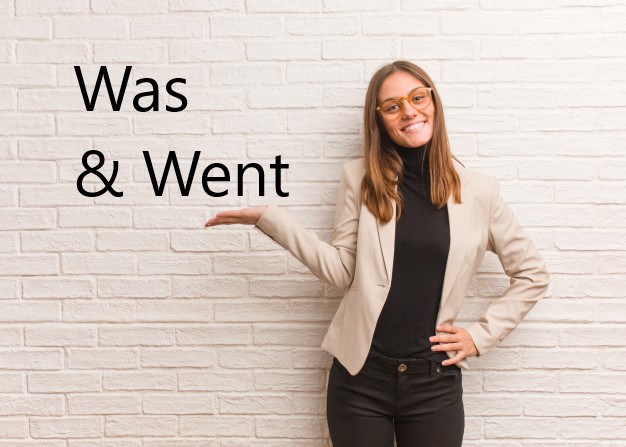 dicas de inglês was e went